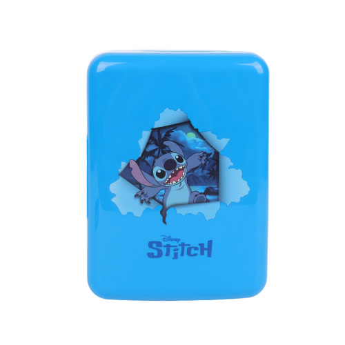 Disney's Stitch 4L 6-Can Mini Fridge, Blue