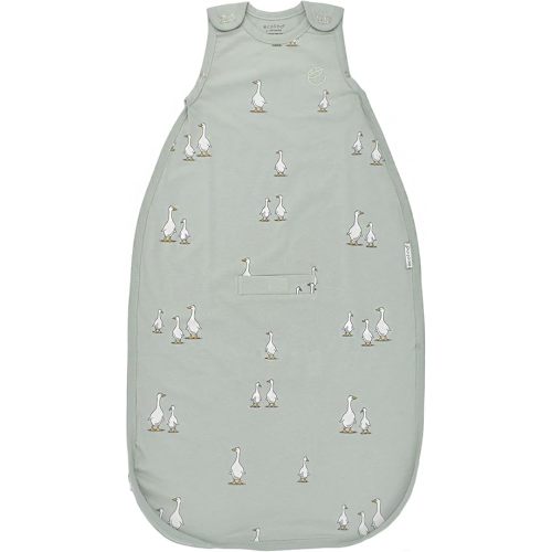 Ecolino Organic Cotton Baby Sleep Sack - 2-Way Zipper Baby Wearable Blanket - Infant to Toddler Sleeping Bag Sack - 2 Months - 2 Years - Goose