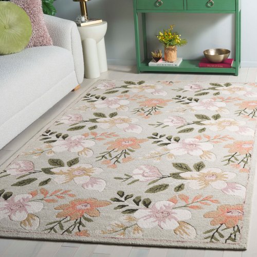 SAFAVIEH Hand-Tufted Blossom Kierston Modern & Contemporary Wool Rug
