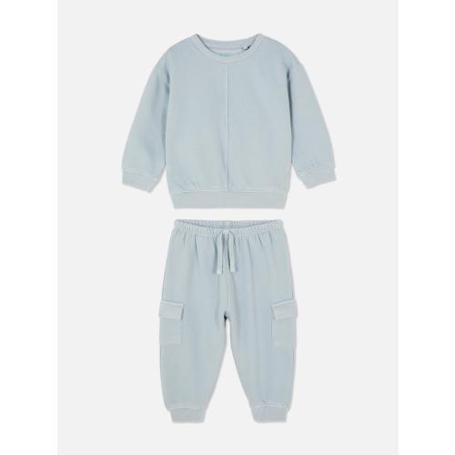 Sweatshirt and Cargo Joggers Set