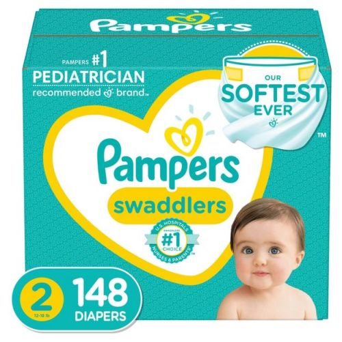 Pampers Swaddlers Disposable Diapers - (Select Size and Count)