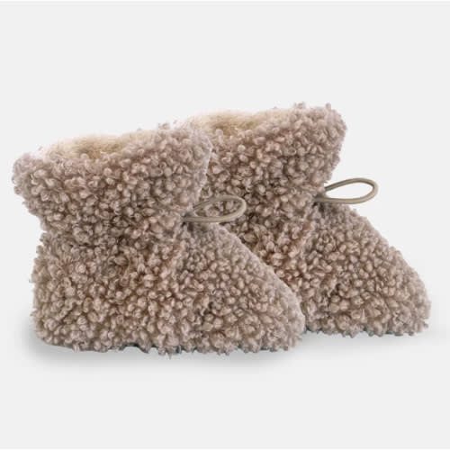 Baby Booties - Teddy | 6-12M