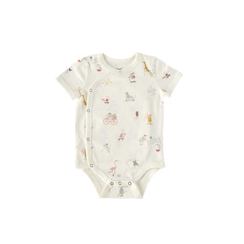 Short Sleeve Kimono One-Piece