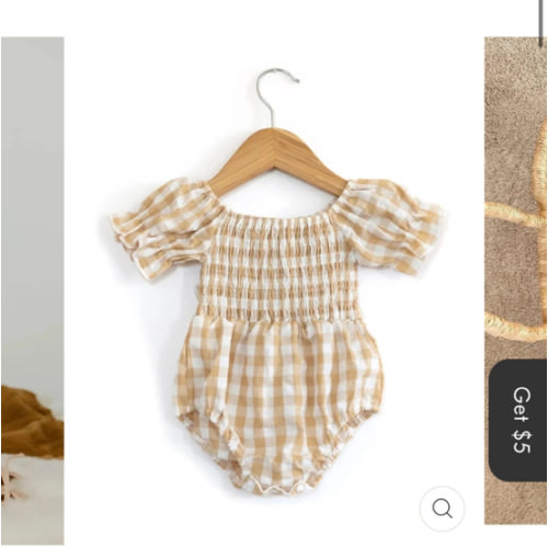 Greta Romper in Buffalo Beige | Reverie Threads
