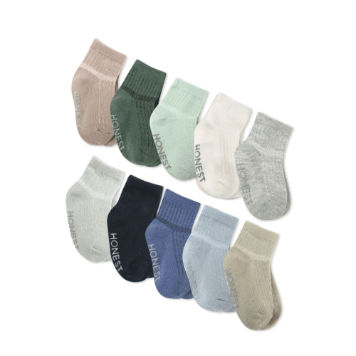 Multipack Cozy Socks Sustainably Made for Baby & Toddler | Honest Baby Clothing
