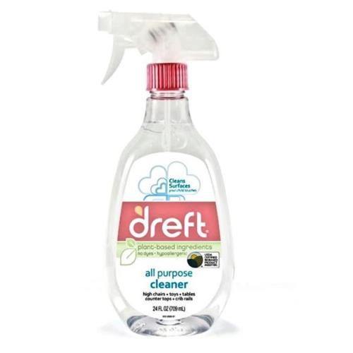 Dreft Plant-Based All Purpose Cleaner Baby Essentials, Multipurpose Cleaning Supplies, 24 fl oz