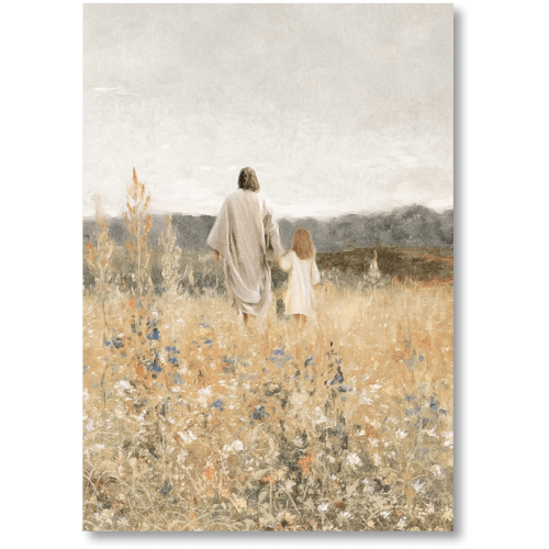 Steps of Faith, Girl - Print – Light Your Home