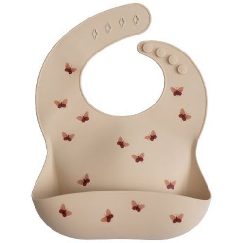 Silicone Baby Bib Butterflies One Size
