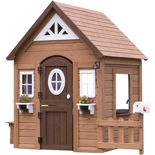 Backyard Discovery Aspen All Cedar Outdoor Wooden Playhouse