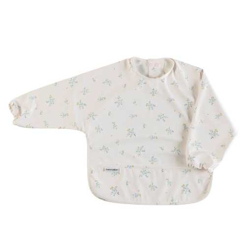 Bavoir Manches Longues Imperméable - Fleurs / Ditsy