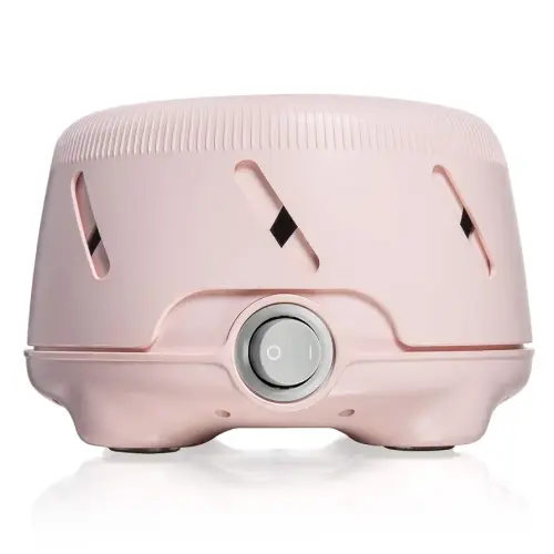 Yogasleep Dohm Uno White Noise Sound Machine, Natural Pink Noise from a Real Fan, Adjustable Tone & Noise Canceling for Office Privacy & Meditation, Sleep Aid for Travel, Baby & Adults (Pink)