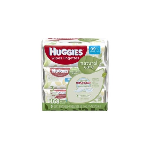 Huggies Natural Care Fragrance Free Baby Wipes