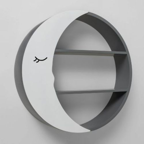Decorative Wall Shelf - Cloud Island™ Moon Shelf