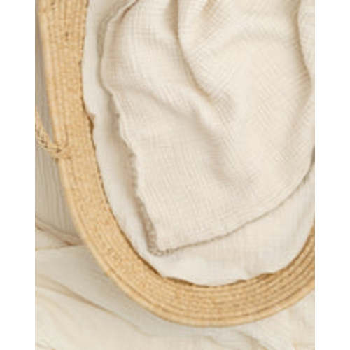 Soft, Heirloom Lace Baby Blanket | Organic Cotton Gauze | Willaby – willaby