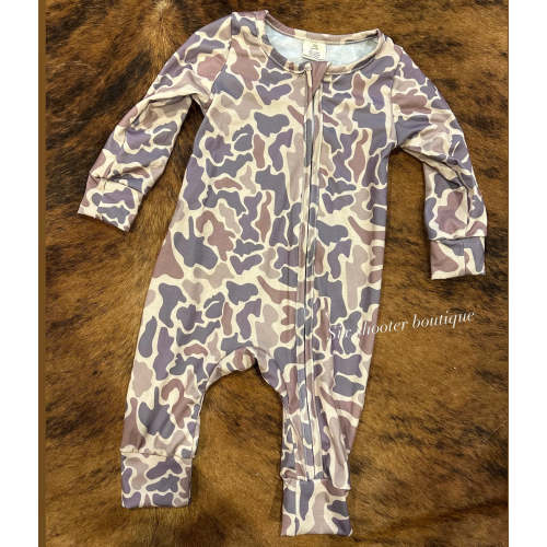 Camo baby sleeper