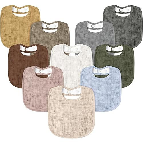 Muslin Bibs - Basic