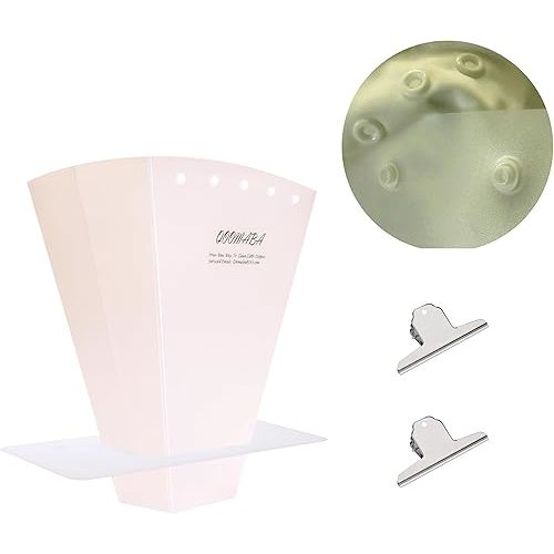 Cloth Diaper Sprayer Splatter Shield - Snap Design to Avoid Falling, Stable Placement Allows for One-handed Rinsing. Cloth Diapers, Dog Diapers, Lick Mat, Shoes, Clothes etc.
