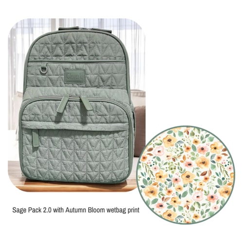The Pack 2.0 Ultimate Diaper Bag - Sage