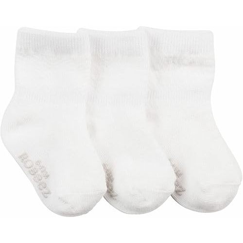 Robeez Baby, Infant, Toddler Soft Cotton Non-Slip Socks/Kickproof Seamless Design (3 Pack)