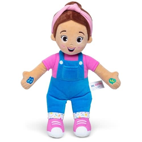 Ms. Rachel Official Speak & Sing Doll, 16 Tall Interactive Toy with 4 Songs & 16+ Phrases, Toddler Toys for Girls & Boys Ages 6 Months to 3+ Years