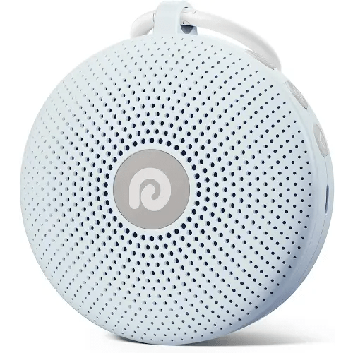 Dreamegg White Noise Machine - Portable Sound Machine for Baby Adult, Features Powerful Battery, 21 Soothing Sound, Noise Canceling for Office & Sleeping, Sound Therapy for Home, Travel(2Light Blue)