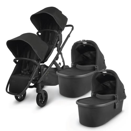 UPPAbaby VISTA V2 Stroller + Bassinets + RumbleSeats