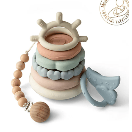 Stacking Teething Rings