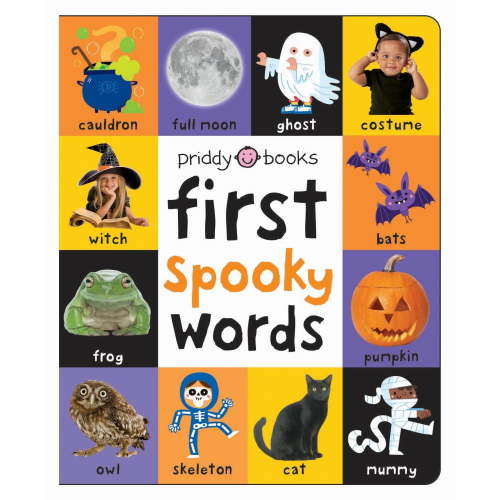 Roger Priddy: First 100 Padded: First Spooky Words (Board Book)