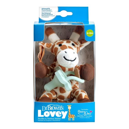 Dr. Brown's Lovey - Giraffe Pacifier & Teether Holder