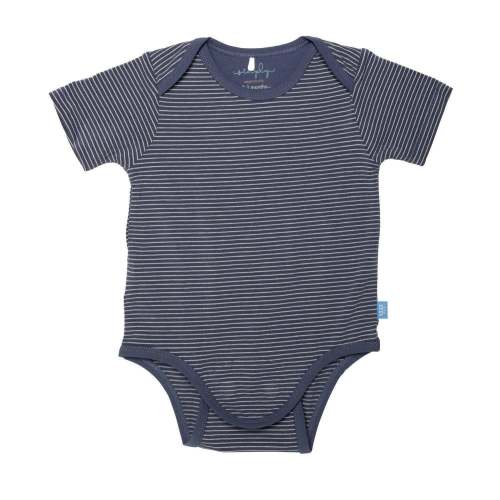 navy skinny stripe CloudStretch™ magnetic bodysuit – Magnetic Me