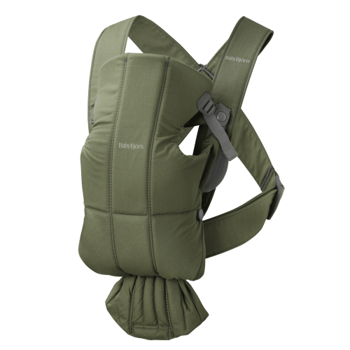 Baby Carrier Mini: Dark green - Woven