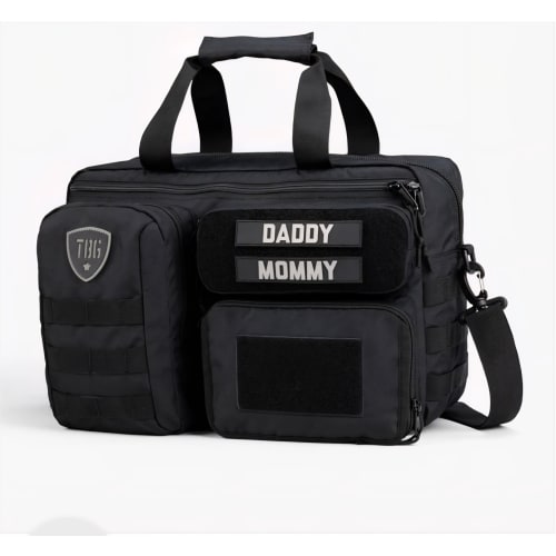 Durable Deuce Tactical Diaper Bag with Changing Mat - Lifetime Warranty – Tactical Baby Gear