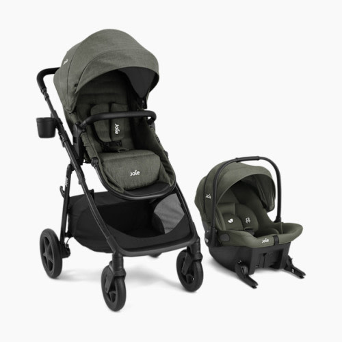 Joie Ginger and Mint Latch Travel System - Evergreen