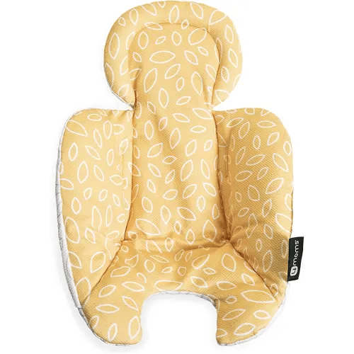 4moms RockaRoo and MamaRoo Infant Insert, Machine Washable, Cool Mesh Fabric, Reversible Design, Yellow