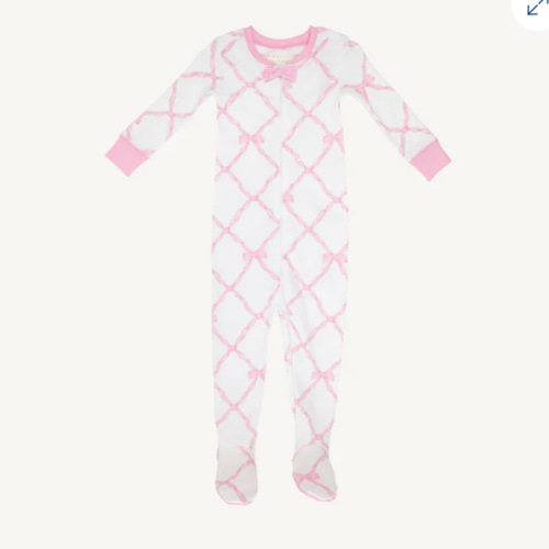 Noelle's Night Night - Belle Meade Bow with Pier Party Pink