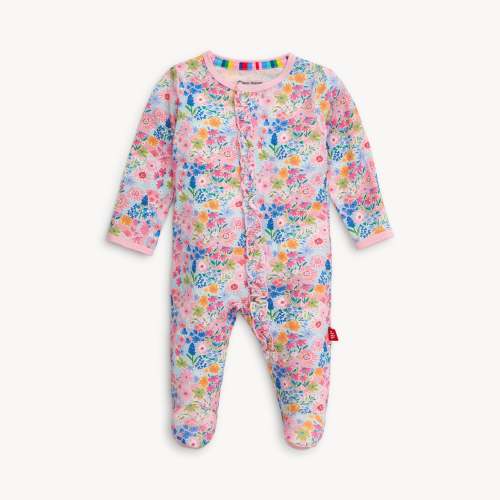 lily modal magnetic parent favorite footie with ruffle – Magnetic Me