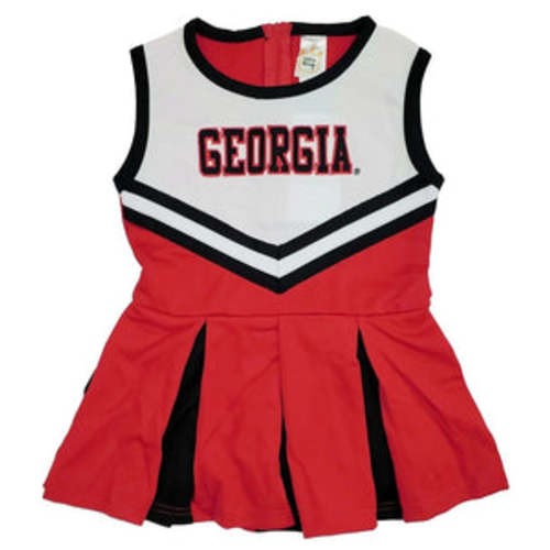 Georgia Toddler Cheerleader Dress – universityspirit.com