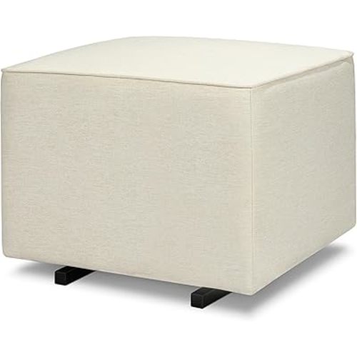Davinci Universal Gliding Ottoman in Vanilla, GREENGUARD Gold & CertiPUR-US Certified