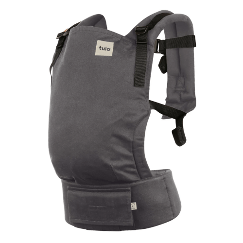 Graphite - Cotton Free-to-Grow Baby Carrier – Baby Tula US