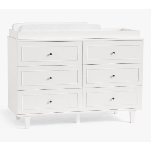 Dawson 6-Drawer Dresser & Topper Set (51w x 20d")