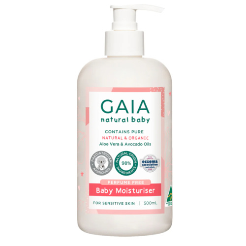 GAIA Natural Baby Moisturiser 500ml