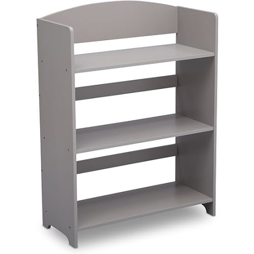 Delta Children MySize Bookshelf - Greenguard Gold Certified, Grey
