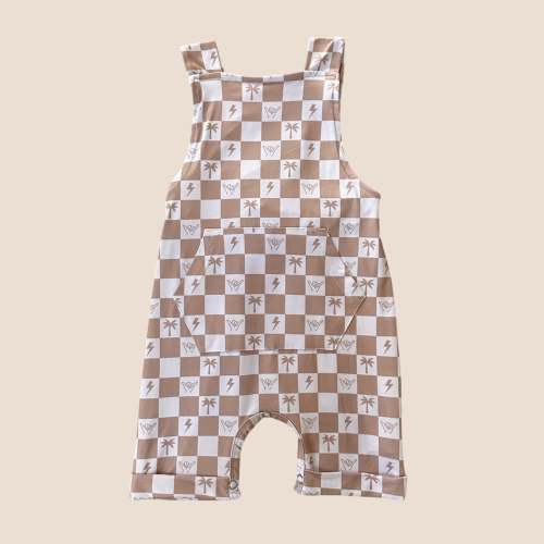 Westside Checkered Sands Overalls