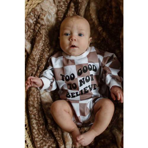 Too Good to not Believe Bubble Jumpsuit