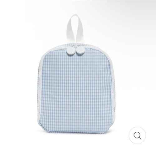 Insulated Bottle Bag - Bring It - Gingham Mist