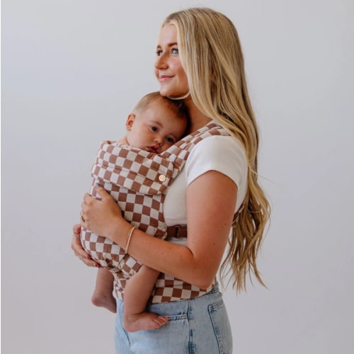 The Monarch Carrier - Mocha Check – Mabē