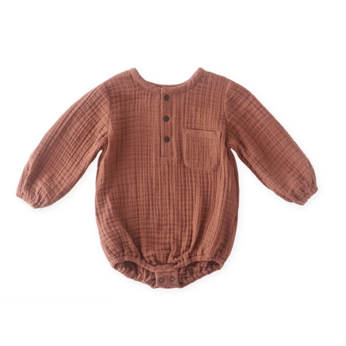 Muslin One-Piece - 6-12mos