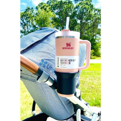 UPPAbaby cup holder for Stanley Quencher H2.0 Flowstate 40oz- compatible with UPPAbaby Vista V3, V2 and 2015+ stroller frame/ Cruz V2