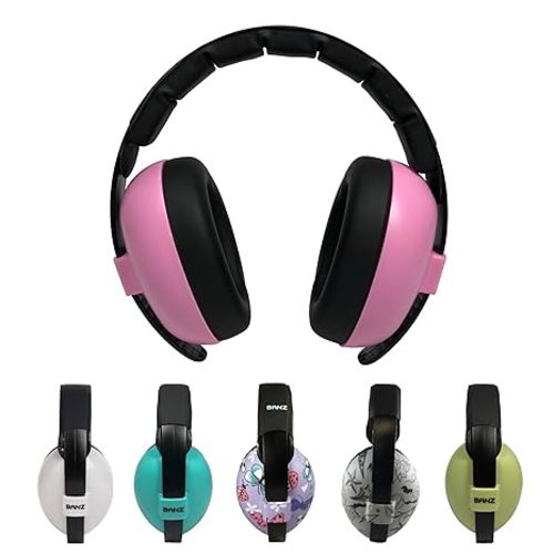 Baby Banz Earmuffs Infant Hearing Protection – Pink