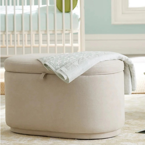 Nursery Storage Ottoman | Nurture&